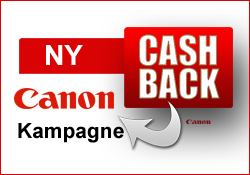 Canon Cashback kampagne