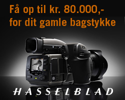 F&aring; kr. 80.000,- for dit gamle bagstykke ved k&oslash;b af nye Hasselblad H3D